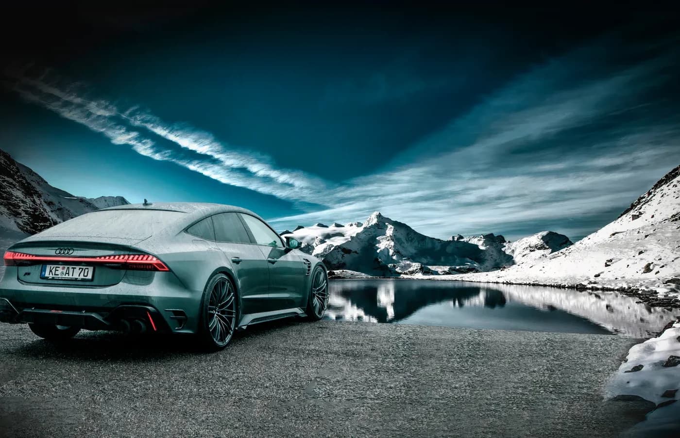Audi RS7 — landing page